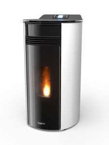 PoÃªle Ã  granulÃ©s rond 7 kW Jessica Air Glass