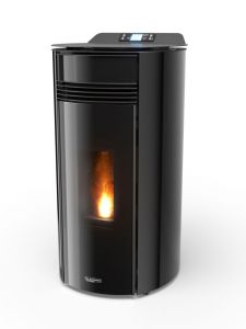 PoÃªle Ã  granulÃ©s rond 11 kW Jessica Air Glass